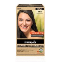 Aromaganic植物染发剂4.02可可栗色