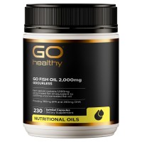 Go Healthy高之源高含量深海无腥鱼油2000mg 230粒