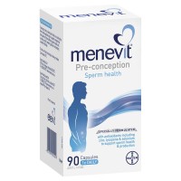 Menevit男士爱乐维备孕营养素90粒 提高精子质量